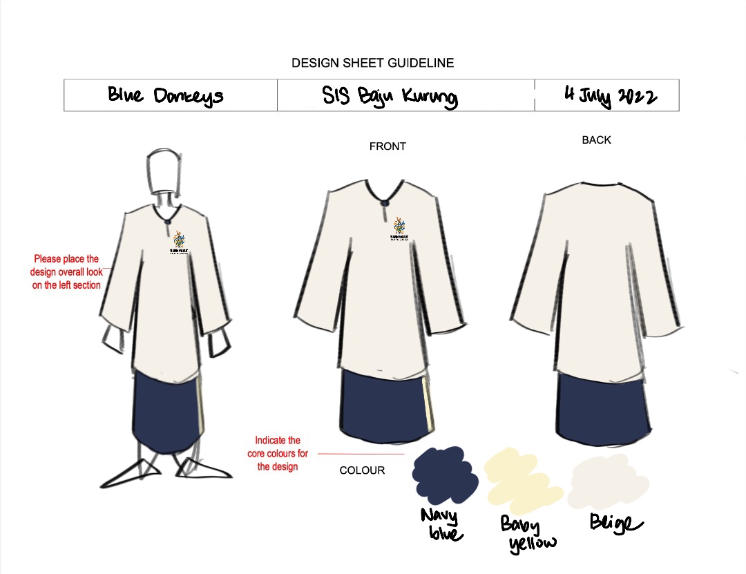 SIS Baju Kurung (Female)