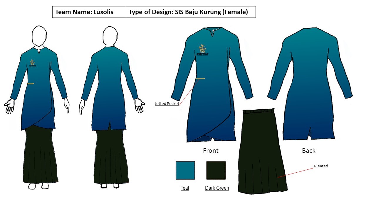 SIS Baju Kurung (Female)