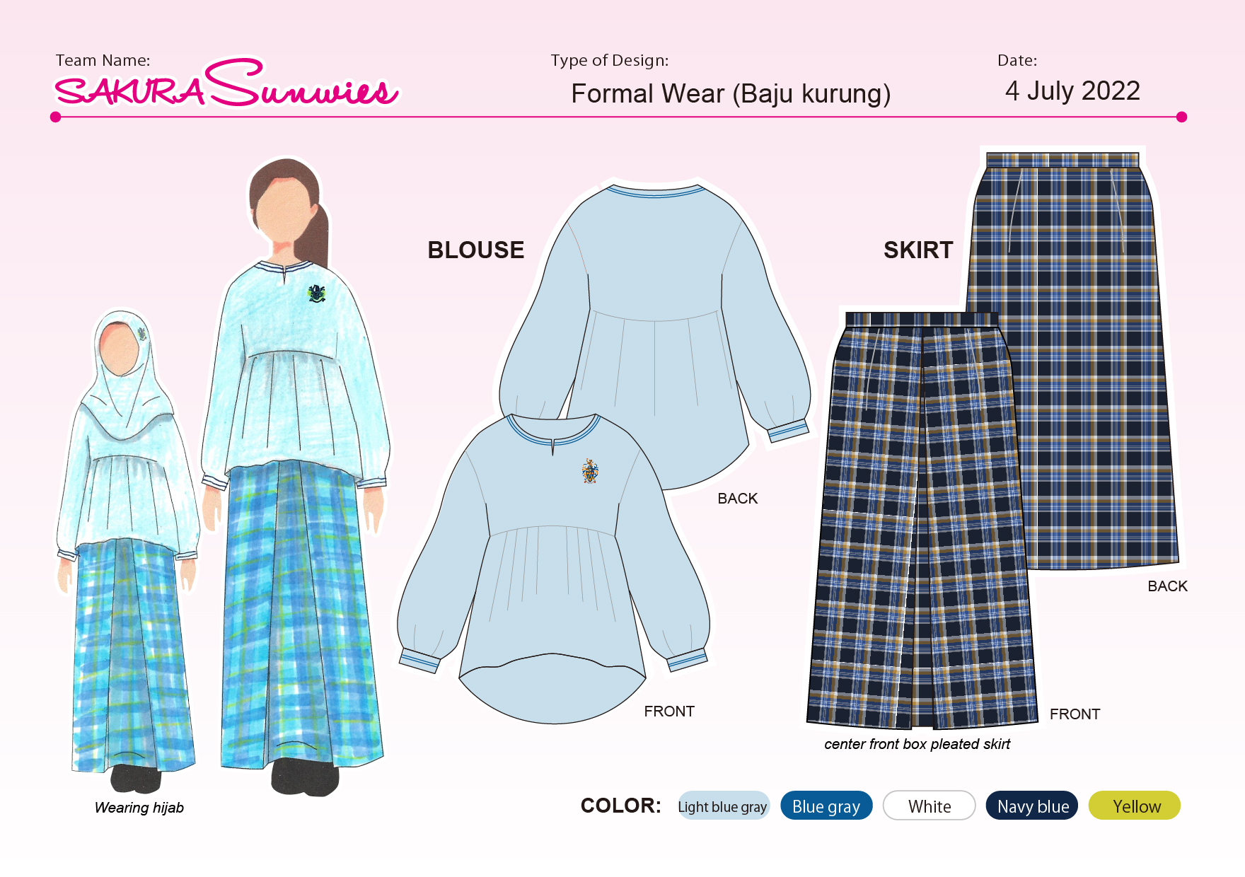 SIS Baju Kurung (Female)
