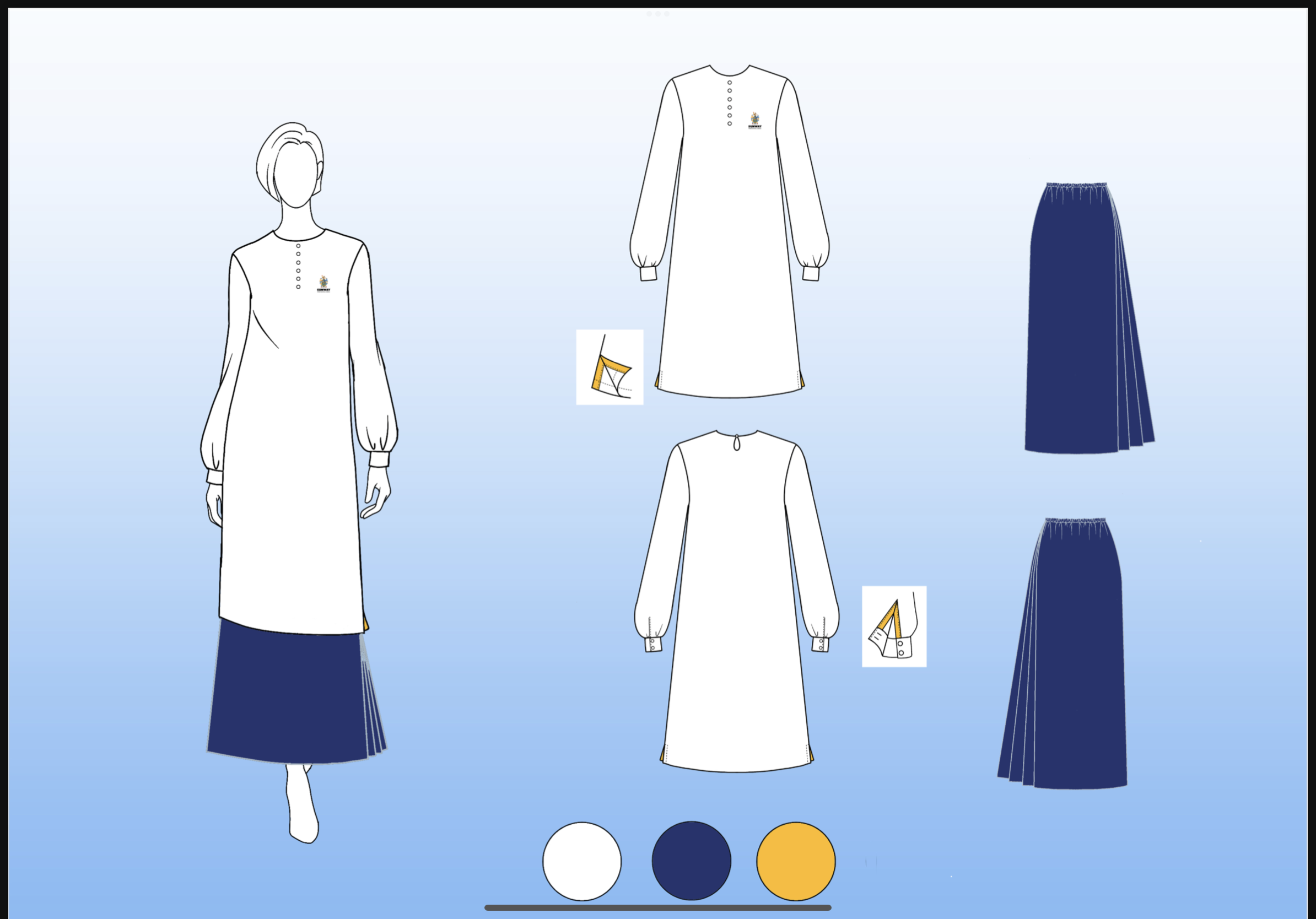 SIS Baju Kurung (Female)